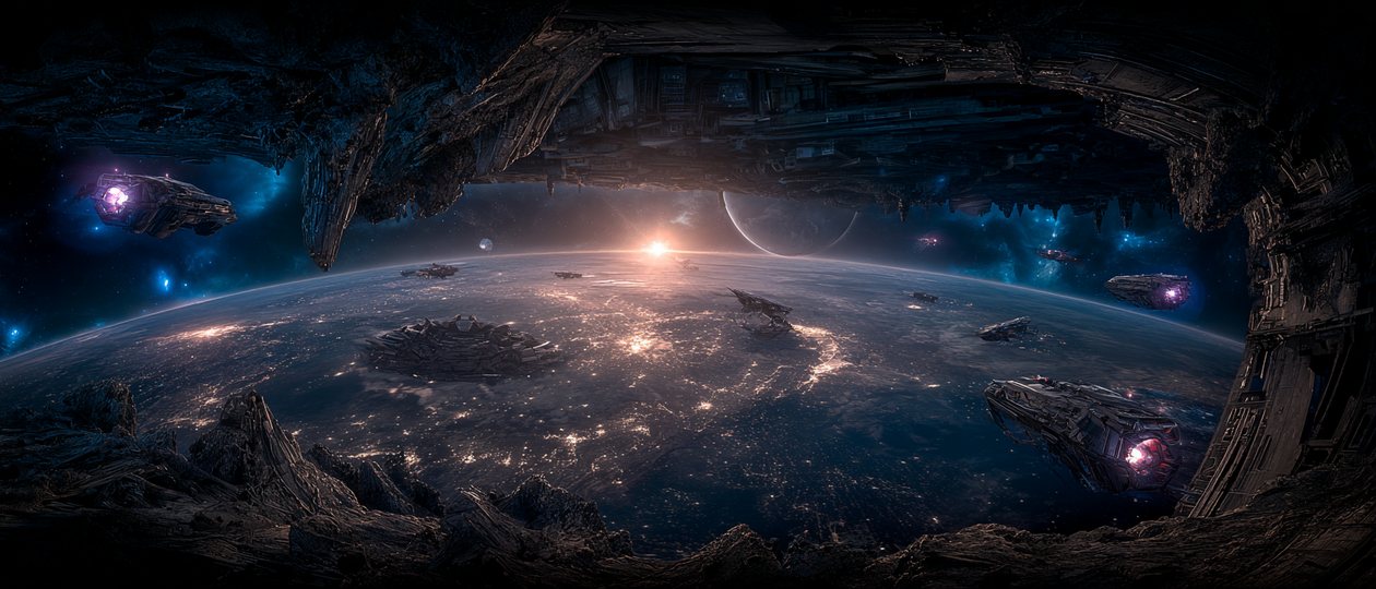 Zone art: Orbital Debris Field